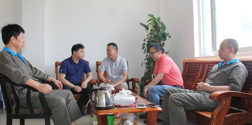 陈志韬镇长到福安分公司指导工作.jpg 陈志韬镇长到福安分公司指导工作.jpg