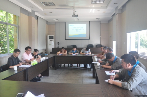 刘敏  海科永春  公司董事长吴彩洪到永春分公司针对党建及人才队伍建设进行调研.jpg