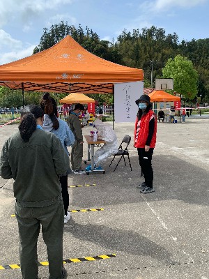 烽林林美玲：海峡科化烽林分公司积极参与核酸检测演练，共筑全民健康防线 信息采集2~1.jpg