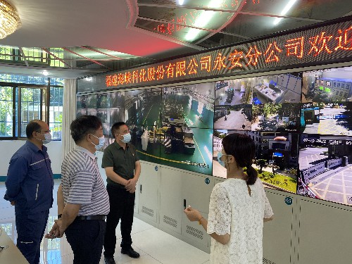 海峡科化永安分公司戴靖瑶：福建省国资委督查组到海峡科化永安分公司开展省属化工民爆企业安全生产督查照�?~1.jpg