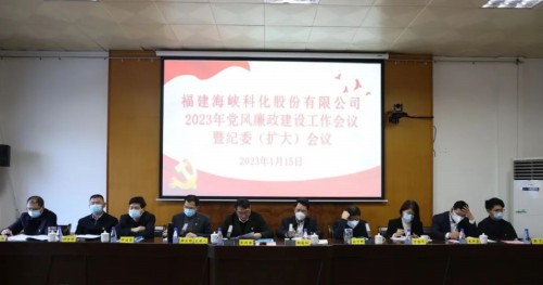格式工厂海峡科化公司召开2023年党风廉政建设工作会�?.jpg